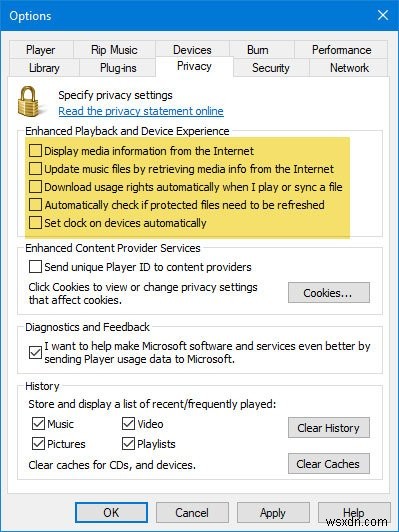 Windows Media Playerで「一部のファイルを書き込めません」エラーが出る原因と対処法