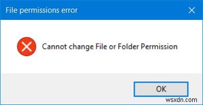 Windows 10でファイル・フォルダーのアクセス許可を変更できないときの対処法