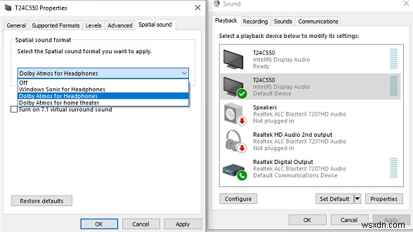 Windows 10で「空間サウンドをオンにしようとしたときに問題が発生しました」エラーが出る原因と対処法
