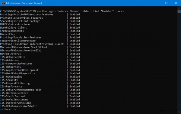 Windows 10でオプション機能(Windowsの機能)を有効・無効にする3つの方法