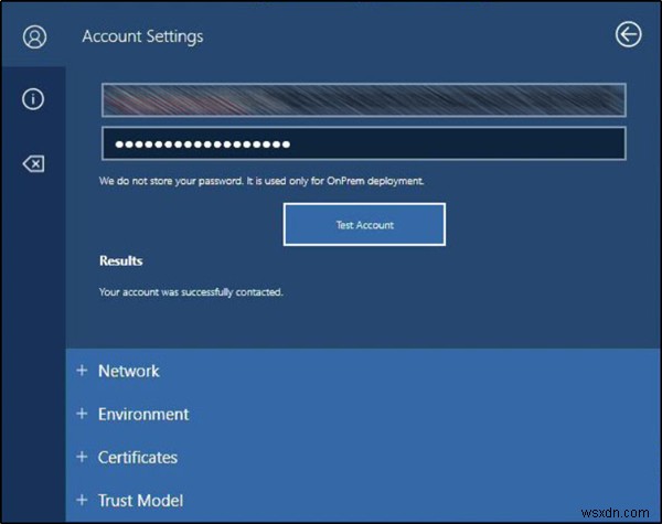 Surface Hubハードウェア診断ツールでデバイスアカウントをテストする方法