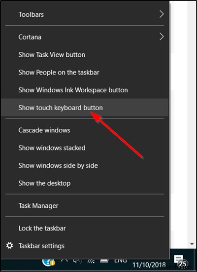 【Windows 10】Edge・Chrome・Firefoxでパスワード入力時にスクリーンキーボードを自動表示する方法