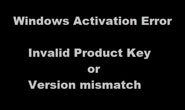 Windows 10ライセンス認証エラー0xC004E016・0xC004F210・0xC004F034・0xC004F00Fの原因と解決法