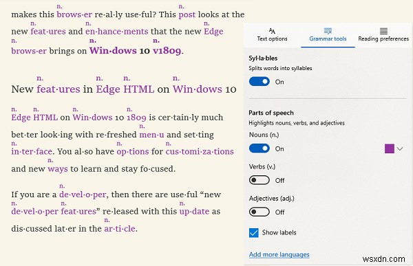 Microsoft Edgeの「学習ツール」を活用して読書体験を向上させる方法