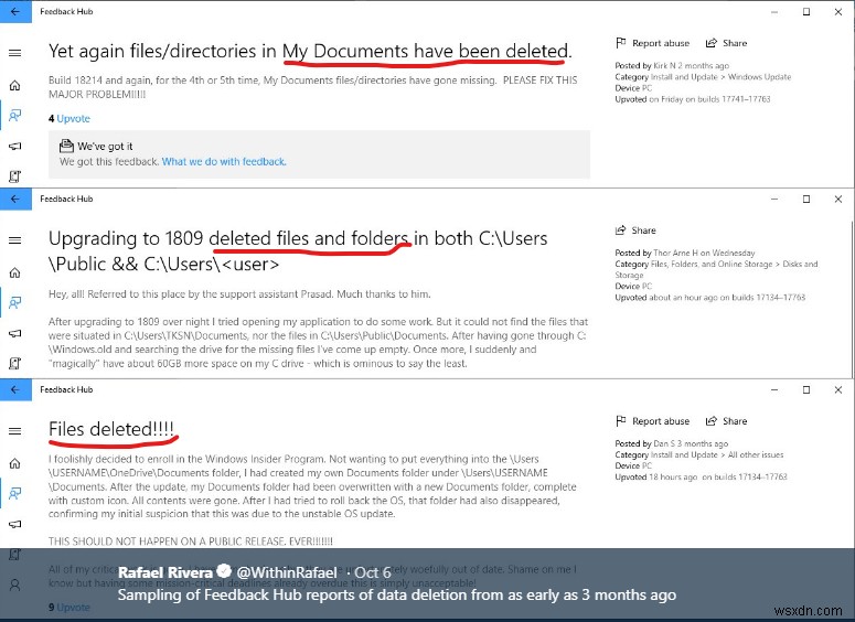 Windows 10 v1809でユーザーファイルが消失した原因――「Known Folder Redirection」の不具合を徹底解説