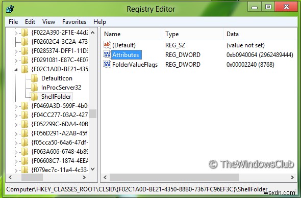 【Windows 10/8】エクスプローラーのナビゲーションウィンドウから「ネットワーク」を削除・再表示する方法