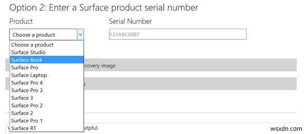 Microsoft Surfaceのリカバリイメージをダウンロードして復元ドライブを作成する方法