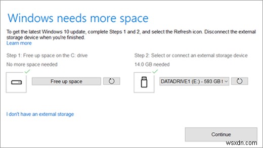 Windows 10のアップデートエラー0x80070070(0x50011・0x50012・0x60000)の解決方法