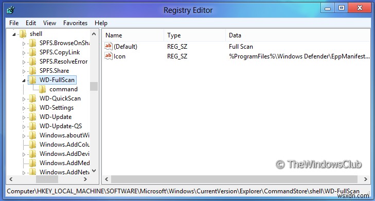 Windows 10の右クリックメニューにWindows Defenderの機能を追加する方法