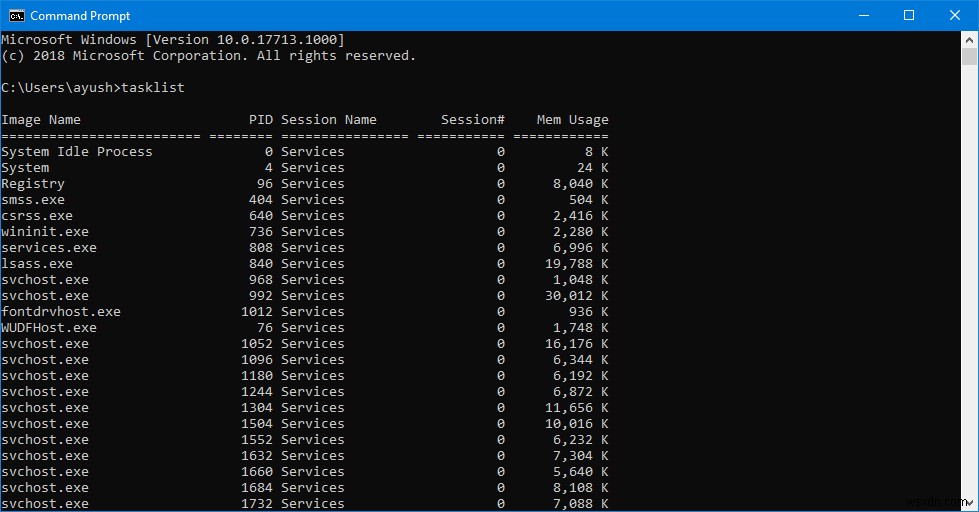 【Windows】TaskListコマンドで全プロセス一覧をテキストファイルに保存する方法