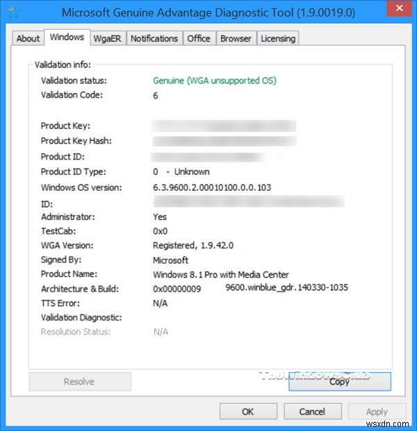 「このWindowsのコピーは正規品ではありません」エラーの修正方法