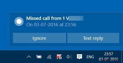Windows 10 PCで不在着信の通知を受け取る方法【Cortana連携設定】