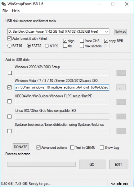 1本のUSBメモリからWindows 10・8.1・7など複数バージョンをインストールする方法