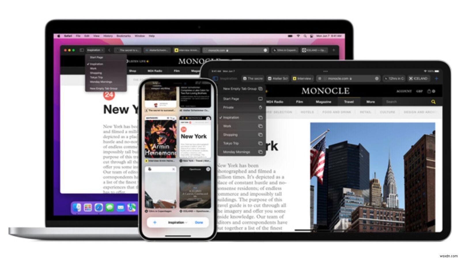 Mac間でSafariのピン留めタブと設定を同期する方法