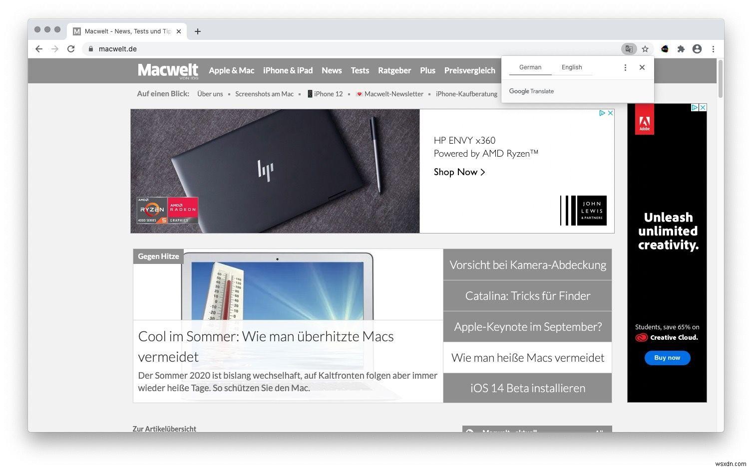 Mac、iPhone、iPadでウェブページを翻訳する方法|Safari・Chrome・Google翻訳の使い方
