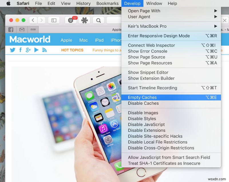 MacでSafariのキャッシュとCookieをクリアする方法を徹底解説