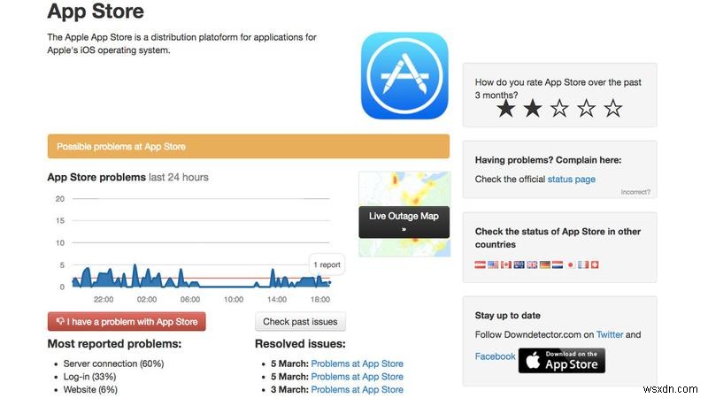App Storeがダウンしているか確認する方法|障害状況チェックガイド