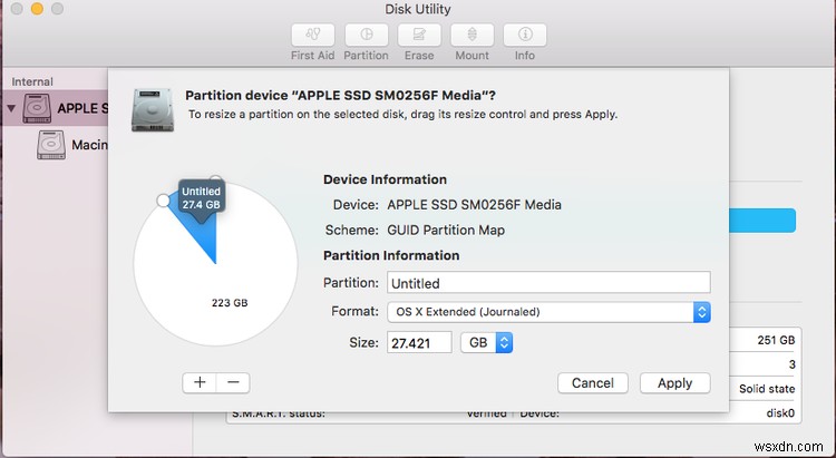 MacのHDD・SSDをパーティション分割する方法と、APFSボリュームを作成する方法を徹底解説