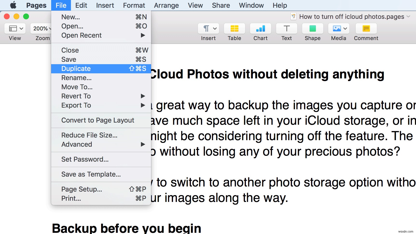 Macで「別名で保存」を表示して使う方法