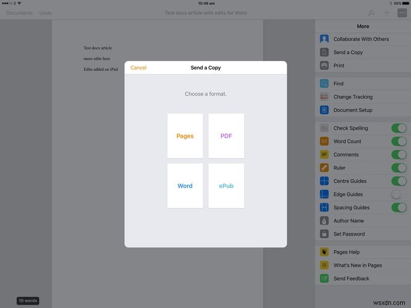 Mac・iPad・iPhoneでWordの.docxファイルを開いて編集する方法