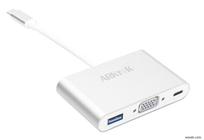 USB-C搭載のMacBook/MacBook ProをVGAプロジェクター・テレビ・ディスプレイに接続する方法