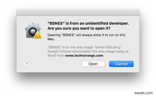 Macで「身元不明の開発者」のアプリを開く方法|警告を回避・解除する手順