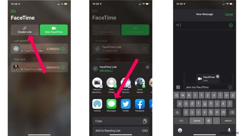 AndroidユーザーをFaceTimeで呼び出す方法|iOS 15のリンク機能を使った招待手順
