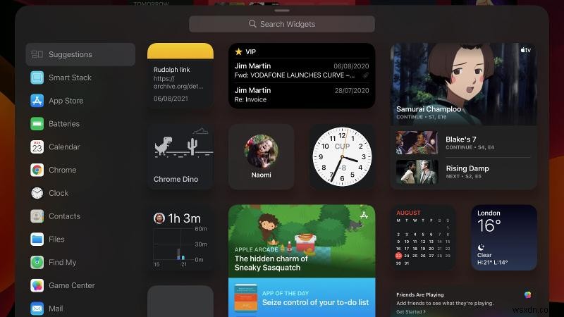 iPadのホーム画面にウィジェットを追加する方法【iPadOS 14/15対応】