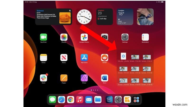 iPadのホーム画面にウィジェットを追加する方法【iPadOS 14/15対応】