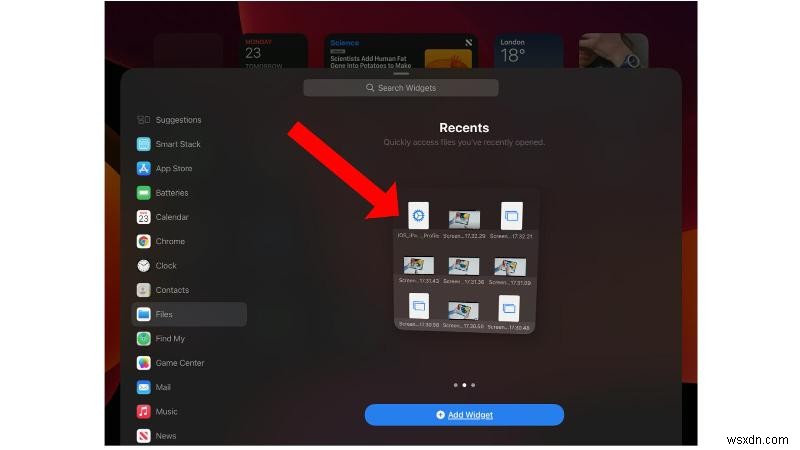 iPadのホーム画面にウィジェットを追加する方法【iPadOS 14/15対応】