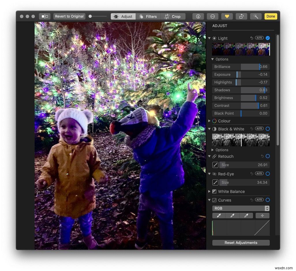 Macの「写真」アプリで写真を編集する完全ガイド