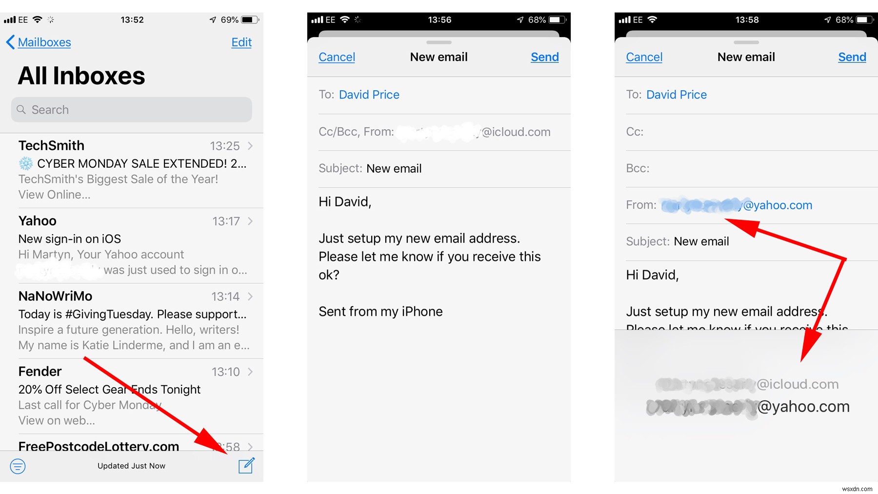 iPhone・iPadでメールを設定して送信する方法【自動設定と手動設定を解説】
