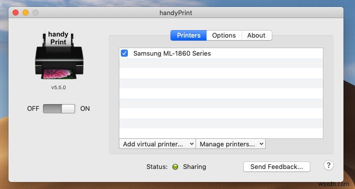 AirPrint非対応プリンターをAirPrint対応にする方法|Macアプリ「handyPrint」の使い方