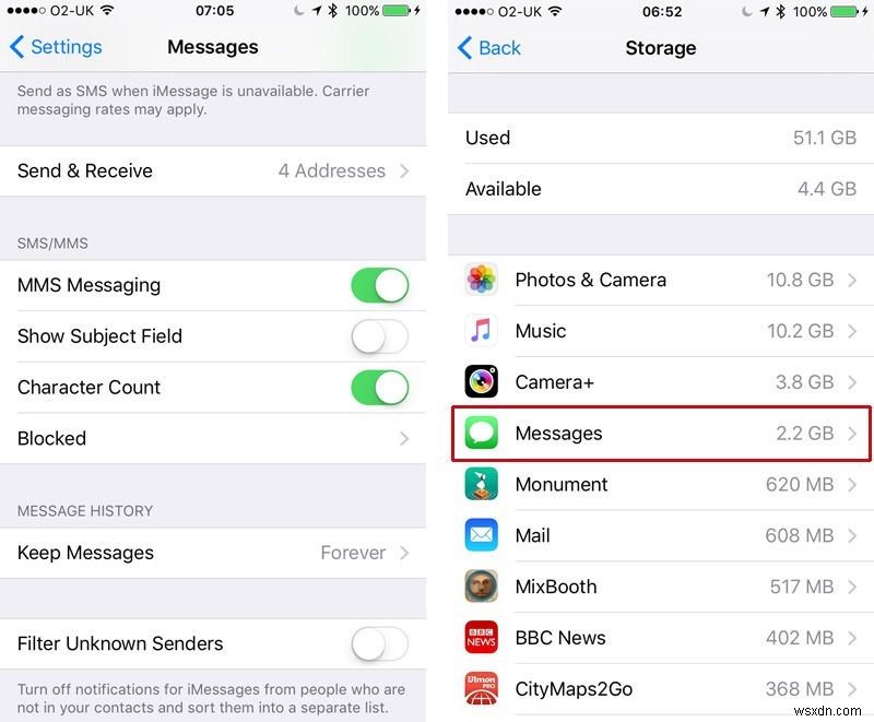 iPhoneの古いメッセージを一括削除してストレージを大幅に節約する方法
