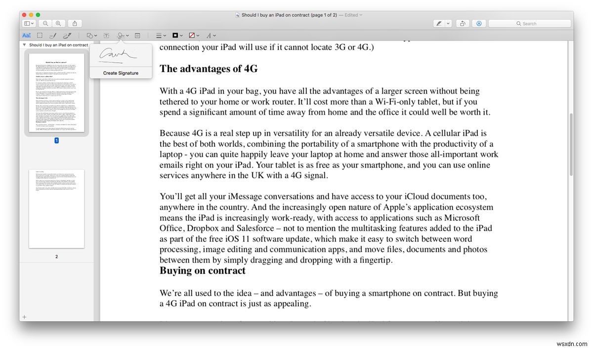 MacでPDFに署名する方法|プレビューのデジタル署名機能を徹底解説