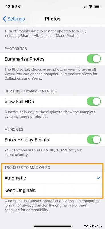 iPhoneでHEICではなくJPEGとして写真を共有・保存する方法