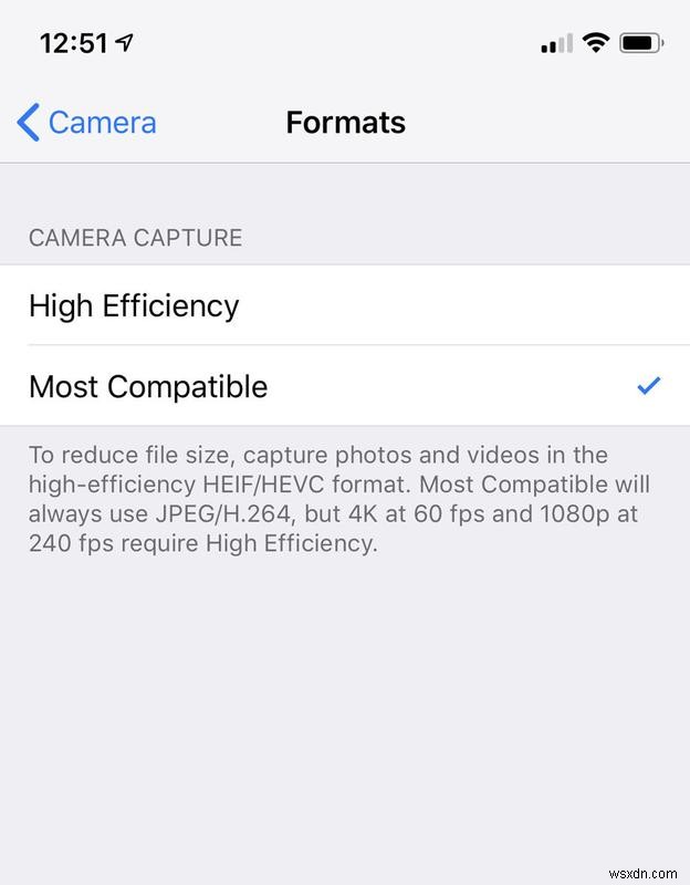iPhoneでHEICではなくJPEGとして写真を共有・保存する方法
