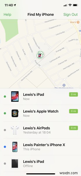 紛失したAirPodsの探し方|「Find My」アプリで見つける方法