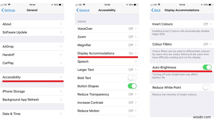 iPhoneの自動明るさ調節をオフにする方法を徹底解説