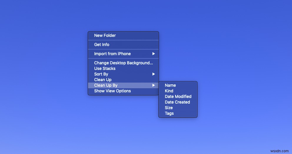 Mojaveのデスクトップスタックと便利ワザでMacのデスクトップをすっきり整理する方法