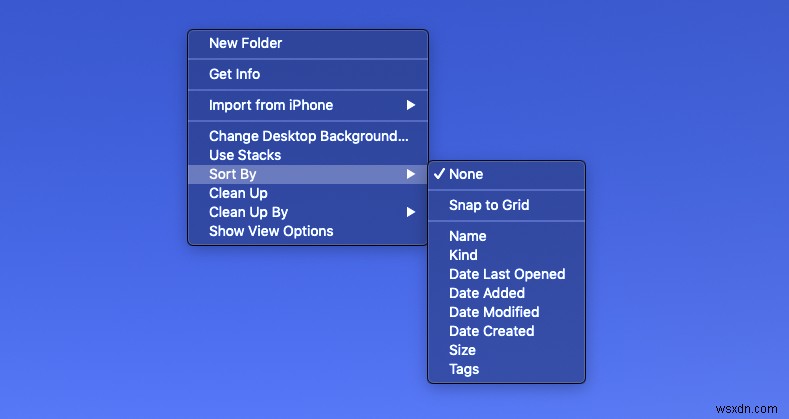 Mojaveのデスクトップスタックと便利ワザでMacのデスクトップをすっきり整理する方法