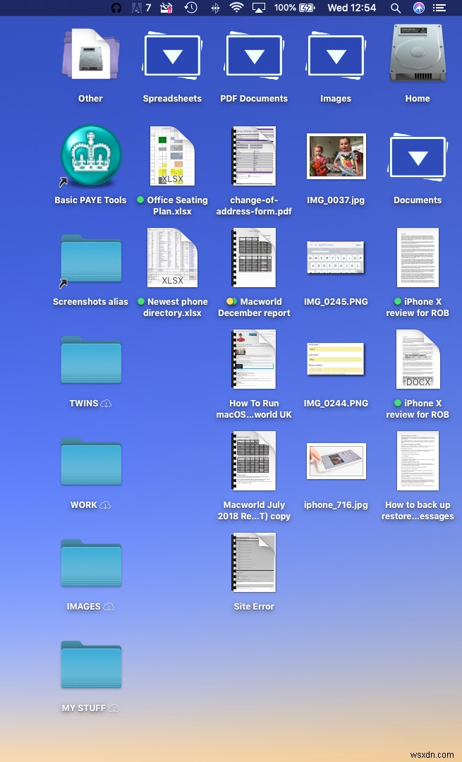 Mojaveのデスクトップスタックと便利ワザでMacのデスクトップをすっきり整理する方法