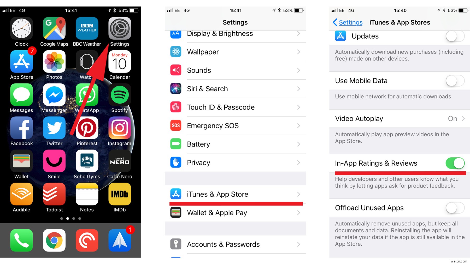 iPhoneアプリからのレビュー依頼をオフにする方法【iOS設定】