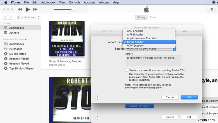 iTunesのM4BオーディオブックをMP3に変換する3つの方法