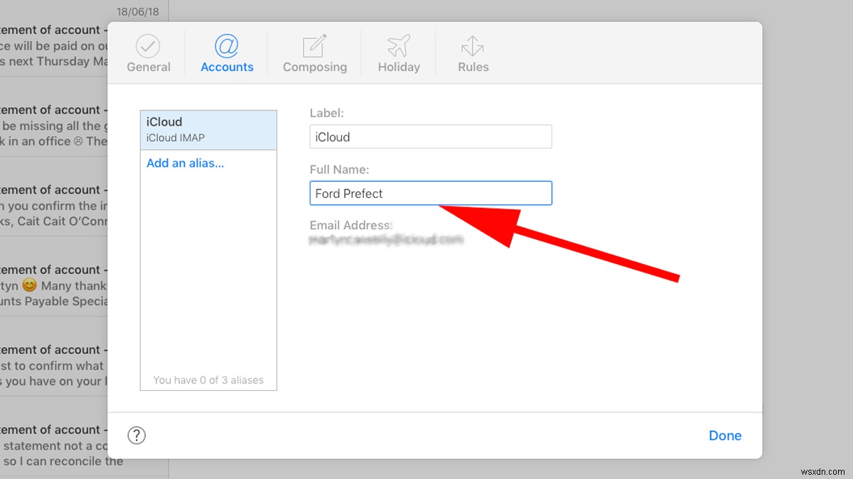 Apple Mailでメール送信者名を変更する方法(Mac・iPhone/iPad対応)
