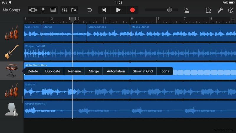 iPhone・iPad版GarageBandで曲を編集する方法｜ミックスからMIDI編集まで徹底解説