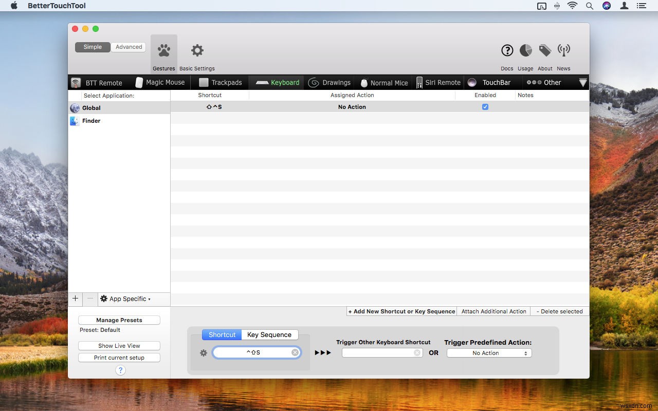 BetterTouchToolでカスタムショートカットを作成し、Macのアプリやフォルダを素早く開く方法