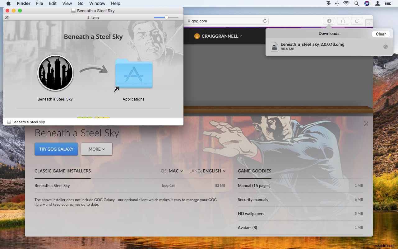 Macでレトロゲームを遊ぶならGOG.com！使い方とおすすめ名作4選