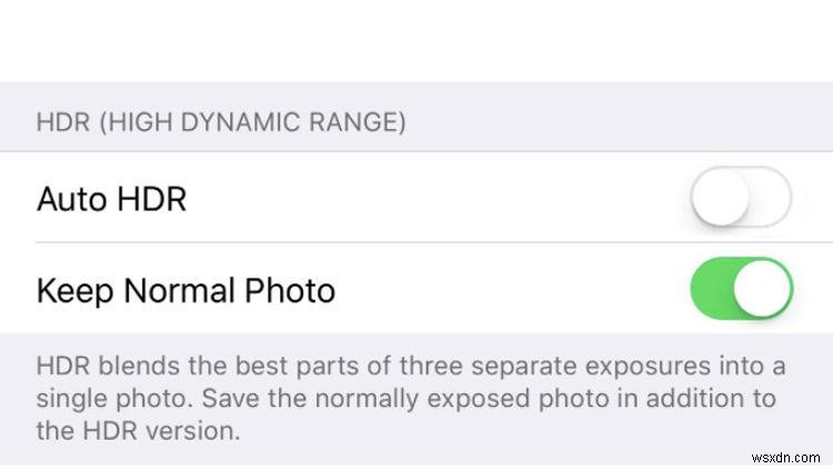 iPhoneでHDRをオンにする方法|iOS 11での設定手順を解説