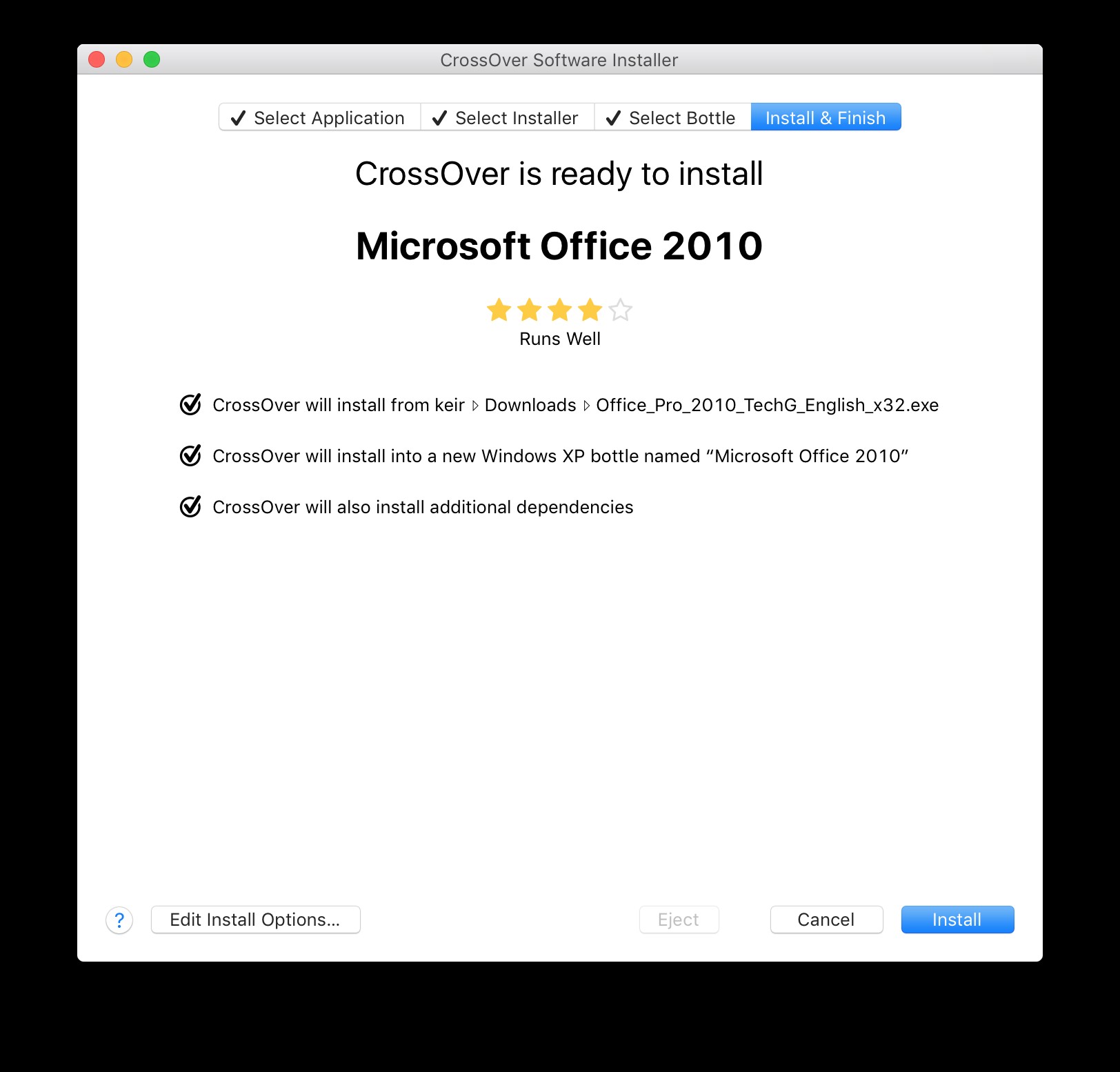MacでWindowsアプリを仮想化なしで実行する方法|CrossOver活用ガイド